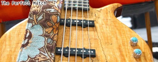 "True Vintage" Upcycle Guitar & Ukelele Straps