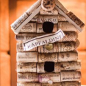 Upcycled Wine Cork Birdhouse