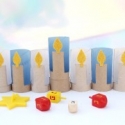 How To: Make a Menorah From Upcycled Carboard Tubes