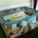 How To: Make an Upcycled Newspaper Basket